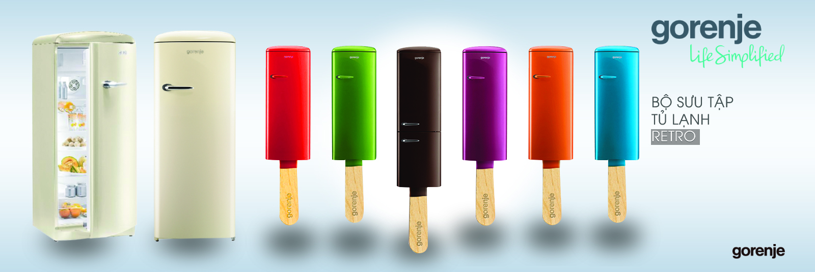 Bộ sưu tập Gorenje Retro